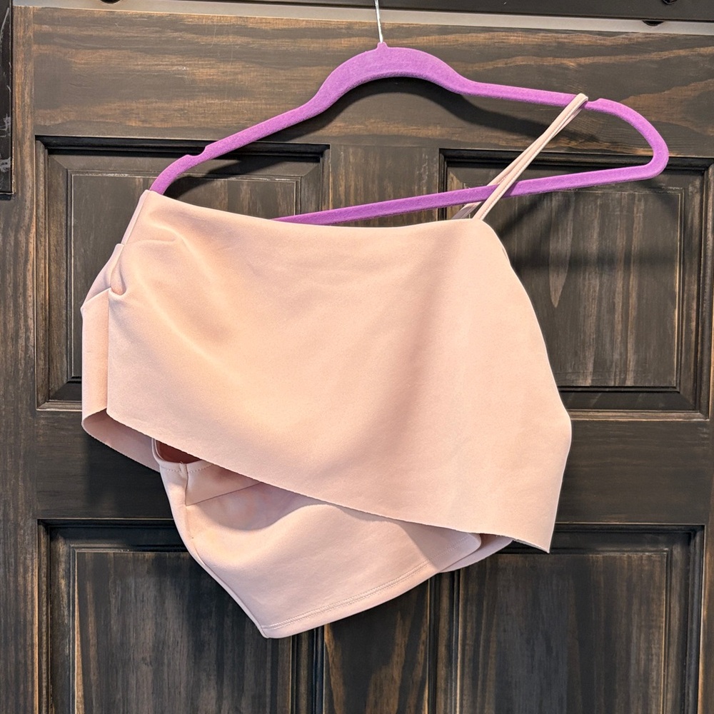 ASOS Light Purple Layered Crop Top